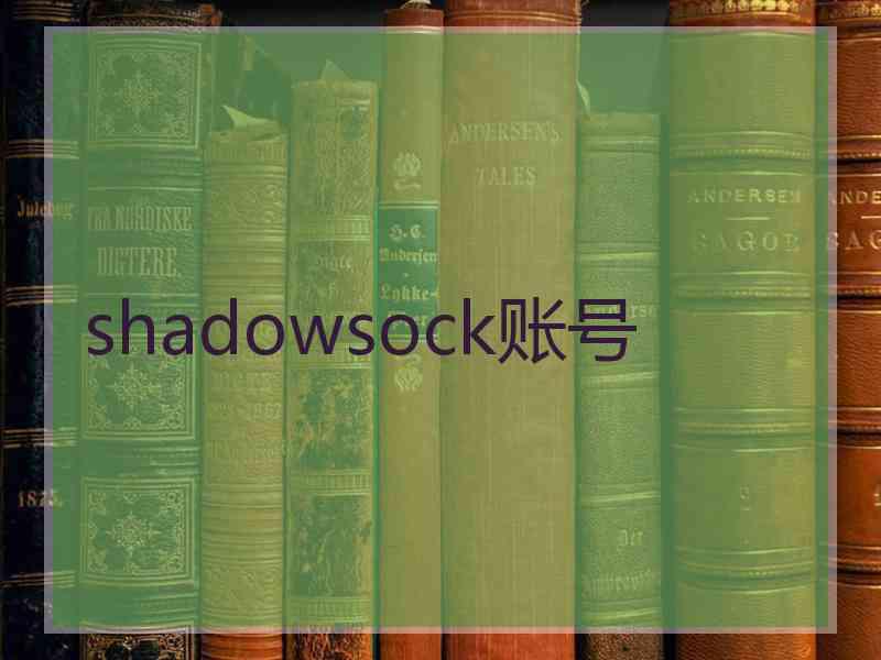 shadowsock账号
