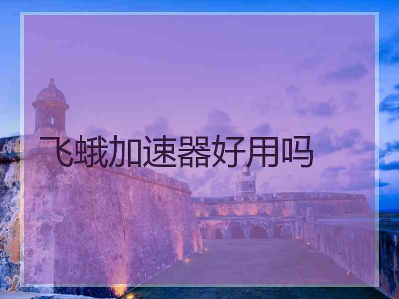 飞蛾加速器好用吗
