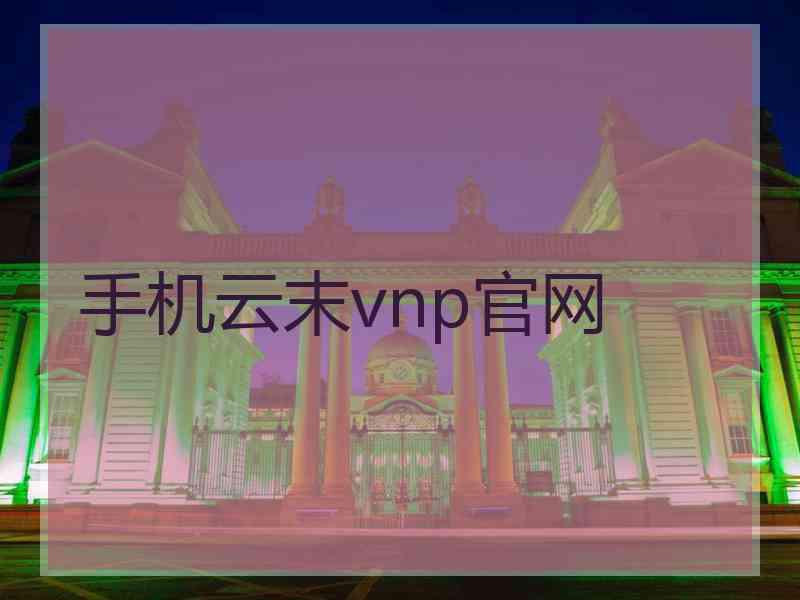 手机云末vnp官网