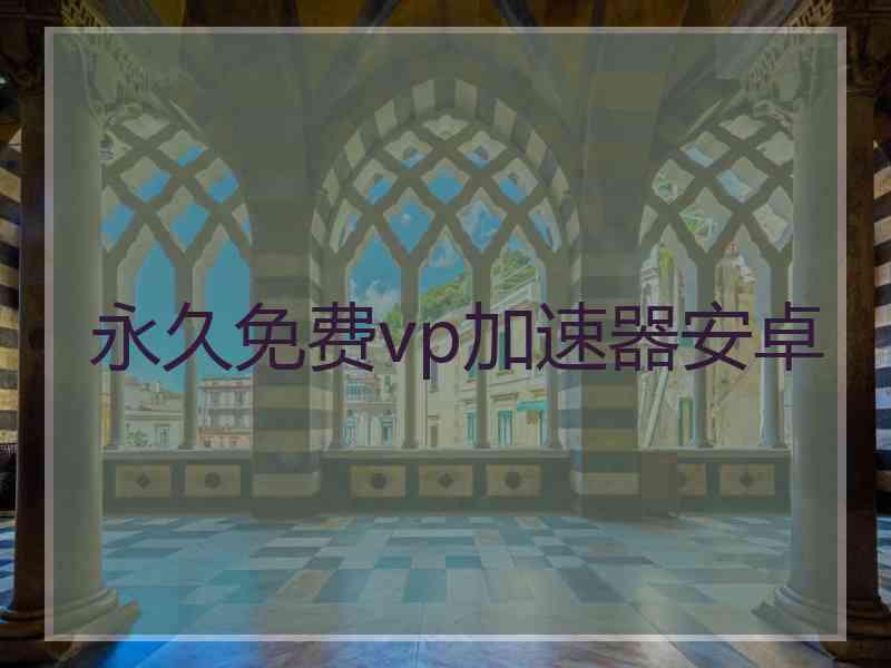 永久免费vp加速器安卓