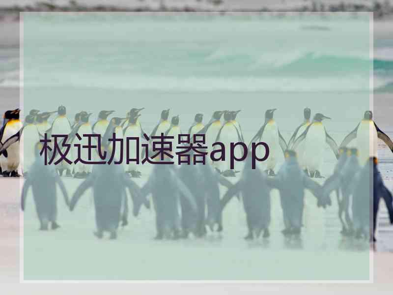 极迅加速器app