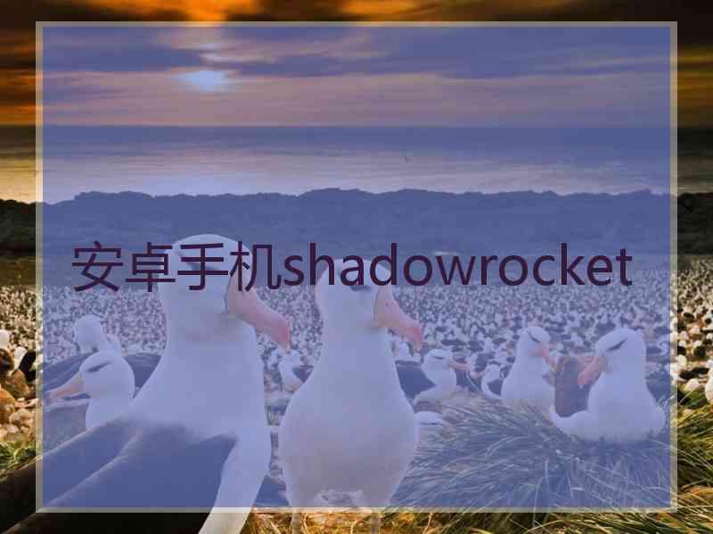 安卓手机shadowrocket