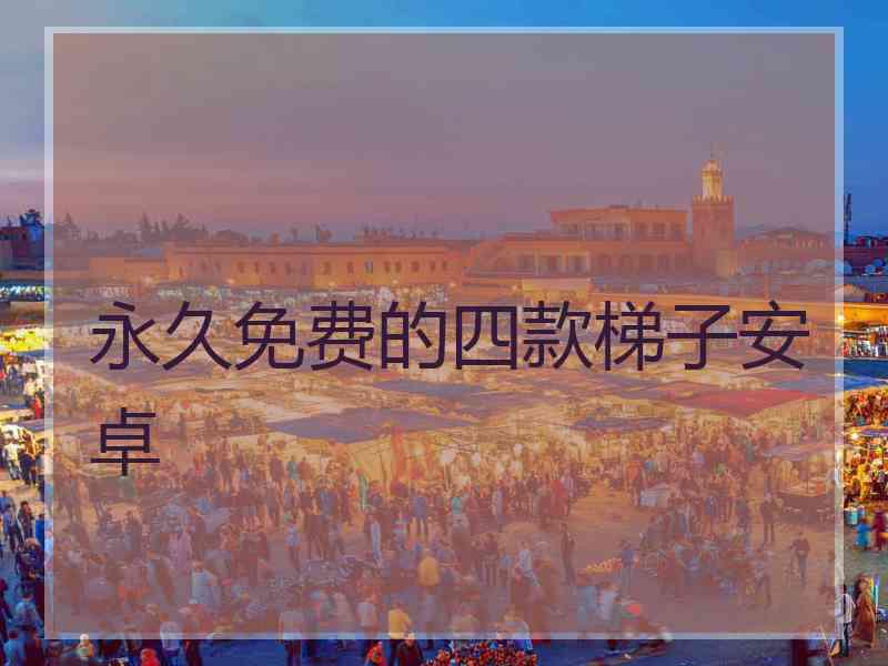 永久免费的四款梯子安卓