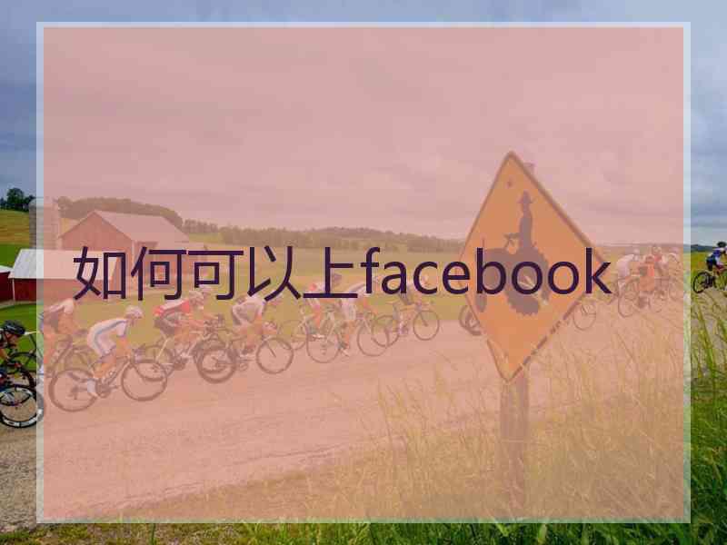 如何可以上facebook