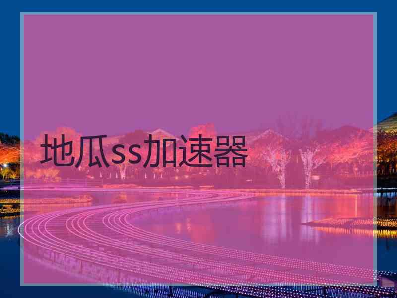 地瓜ss加速器