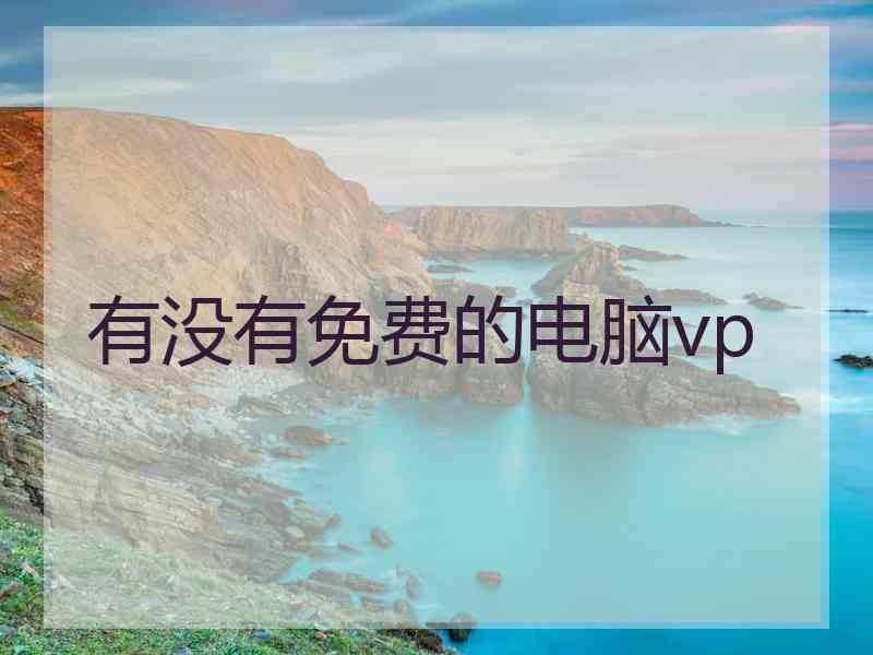 有没有免费的电脑vp