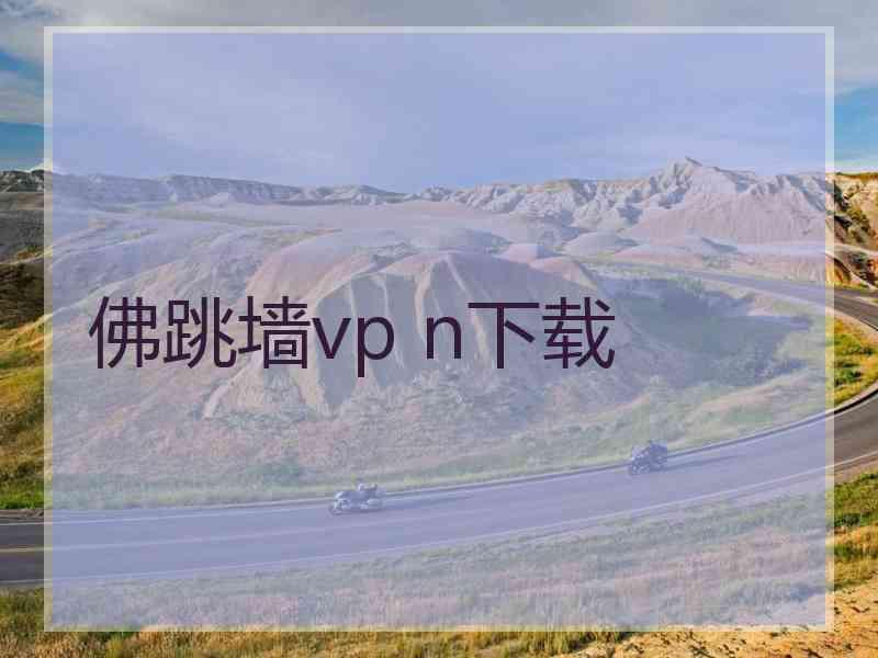 佛跳墙vp n下载