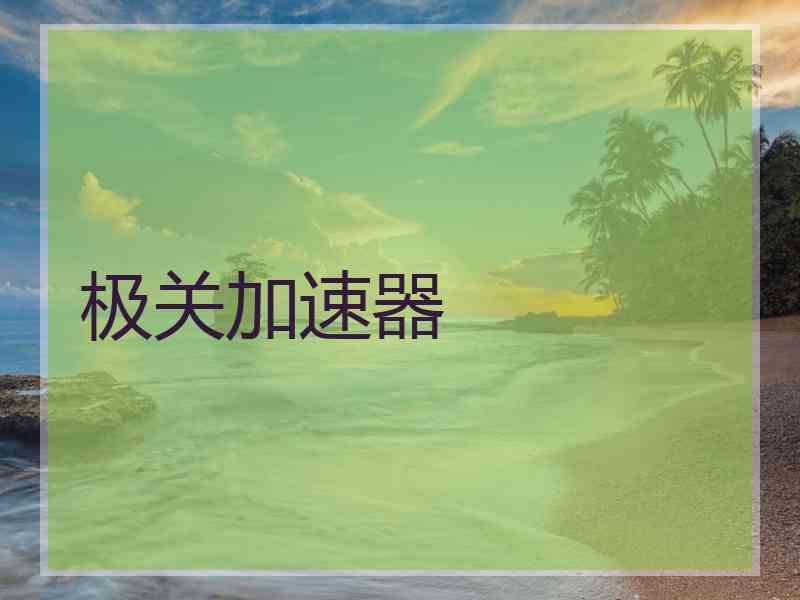极关加速器
