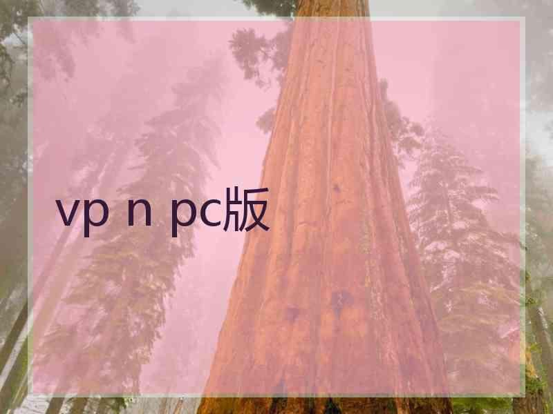 vp n pc版