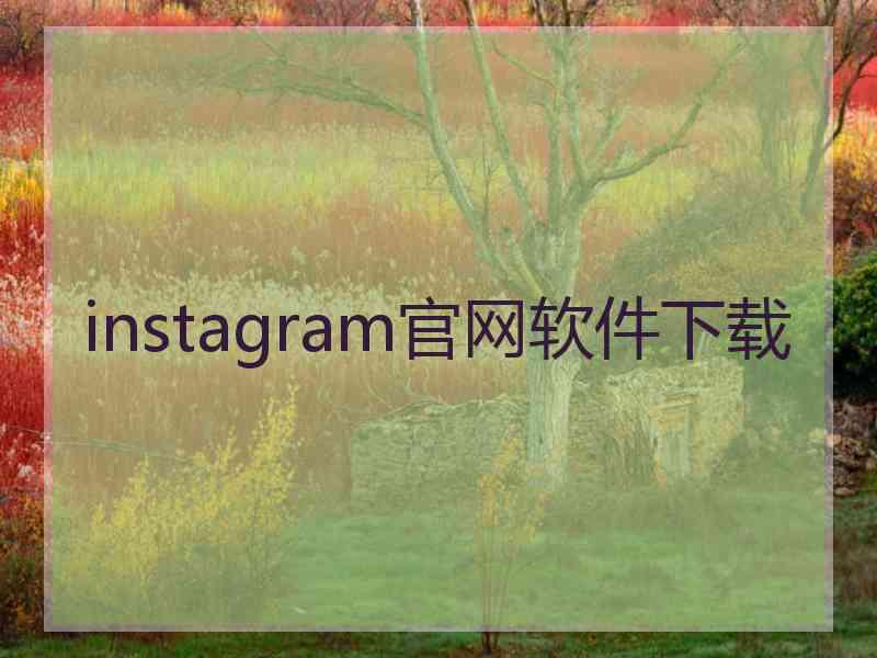 instagram官网软件下载