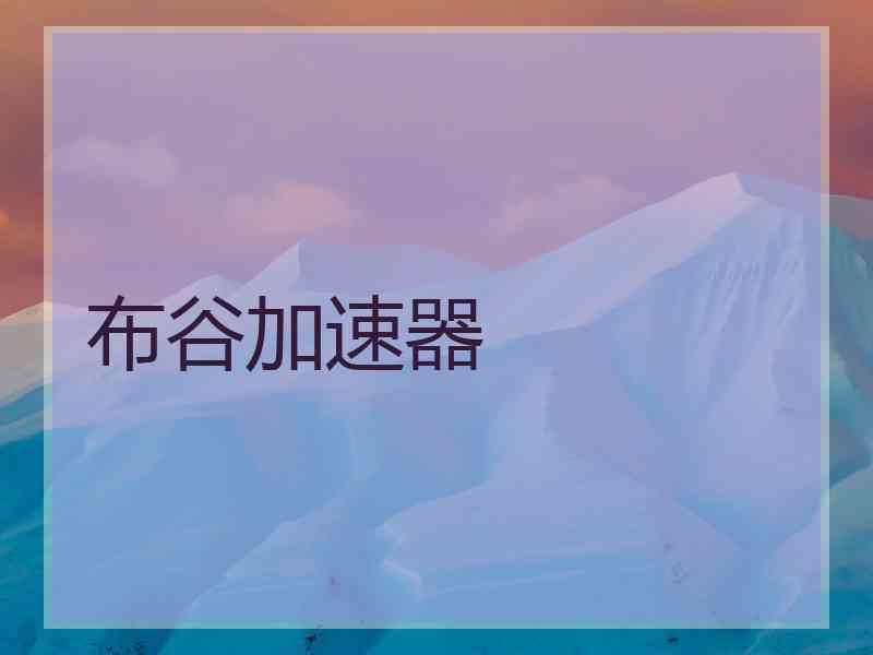 布谷加速器